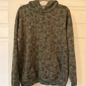 Abercrombie & Fitch Green Camouflage Hoodie